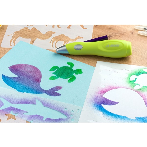 Jolly Airbrush Fun 12 darabos sablon