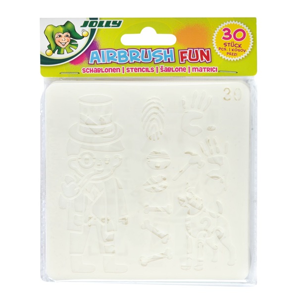Jolly Airbrush Fun 30 darabos sablon