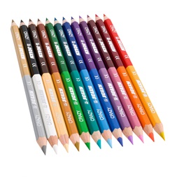 Jolly Superstick Crazy 12 db/24 szín kétvégű színesceruza készlet