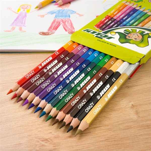 Jolly Superstick Crazy 12 db/24 szín kétvégű színesceruza készlet