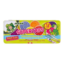 Jolly Supertabs 12 darabos vízfesték készlet