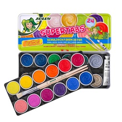 Jolly Supertabs 24 darabos vízfesték készlet
