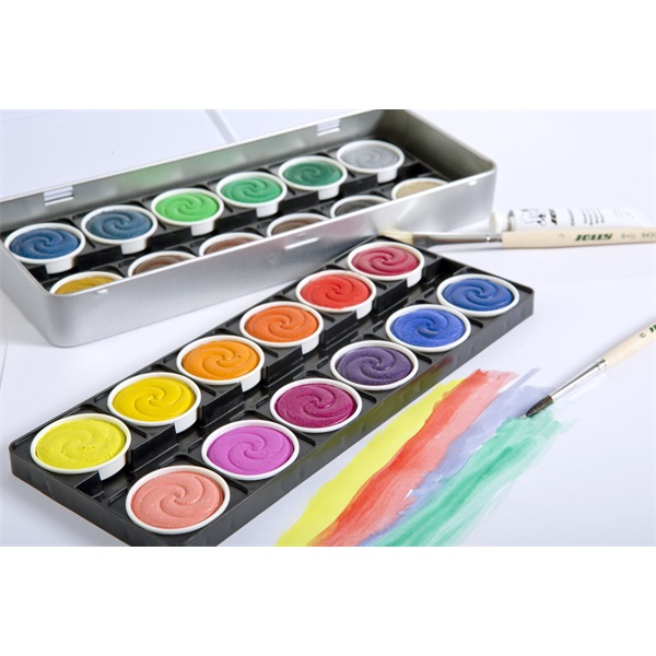 Jolly Supertabs 24 darabos vízfesték készlet