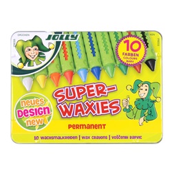 Jolly Superwaxies Classic 10 darabos zsírkréta készlet