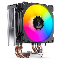 Jonsbo CR-1400E 92mm ARGB fekete processzor hűtő
