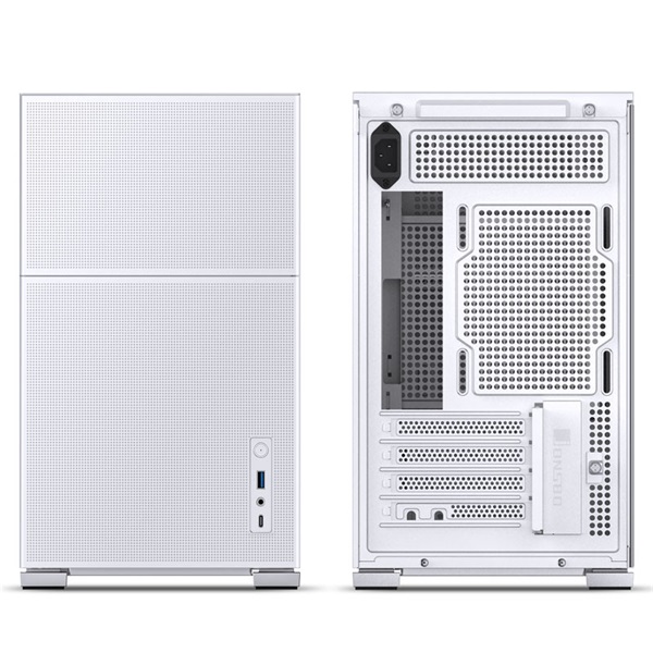 Jonsbo D31 MESH mATX edzett üveg fehér ház