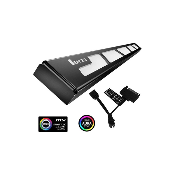 Jonsbo LB-3 RGB LED 27cm Alumínium (12V GRB) LED panel