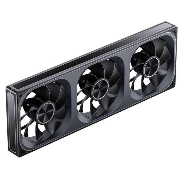 Jonsbo ZA-360 360mm PWM ARGB (fordított légáram) fekete ventilátor