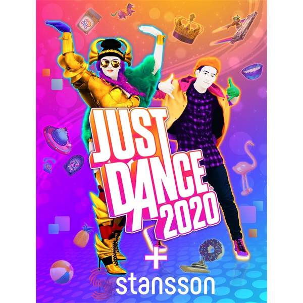 Just Dance 2020 PS4 játékszoftver + Stansson BSC375R piros Bluetooth speaker csomag