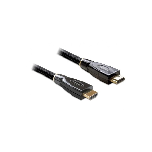 Delock 82738 3m A-A egyenes/egyenes High Speed HDMI kábel Ethernettel