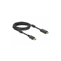 Delock 85958 5m DisplayPort 1.2 - HDMI4K 60Hz kábel 