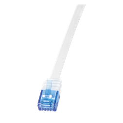 LogiLink CP0134 1m fehér Cat5e lapos patch kábel