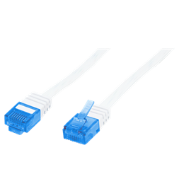 LogiLink CP0134 1m fehér Cat5e lapos patch kábel