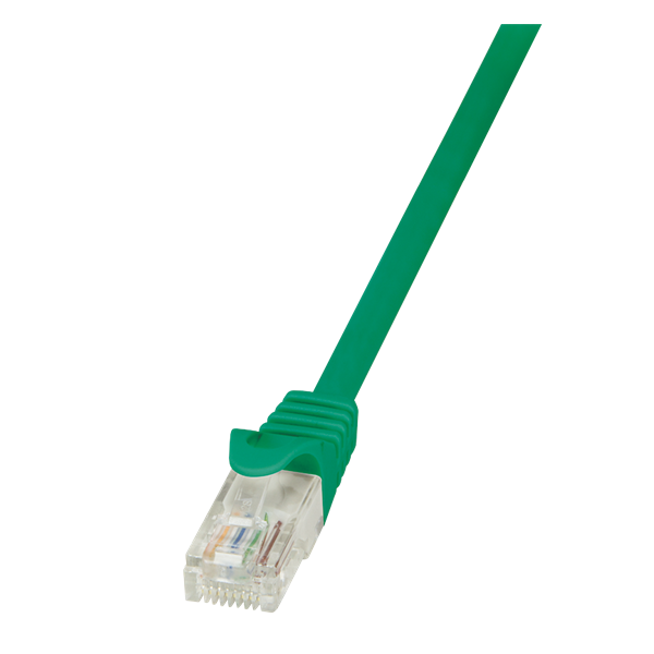 LogiLink CP1015U 0,25m zöld Cat5e UTP patch kábel