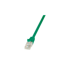 LogiLink CP1025U 0,5m zöld Cat5e U/UTP patch kábel