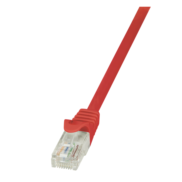 LogiLink CP1034U 1m piros Cat5e UTP patch kábel