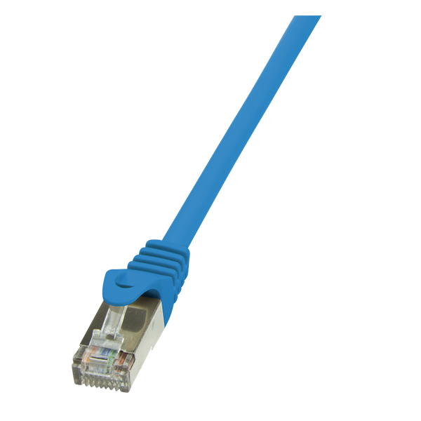 LogiLink CP1066S 3m kék Cat5e F/UTP patch kábel