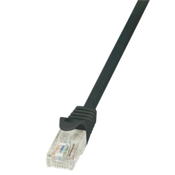 LogiLink CP1073U 5m fekete Cat5e UTP patch kábel