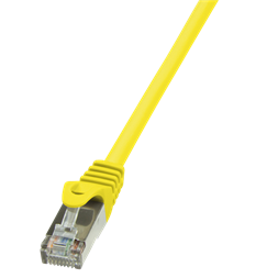 LogiLink CP1077S 5m sárga Cat5e F/UTP patch kábel