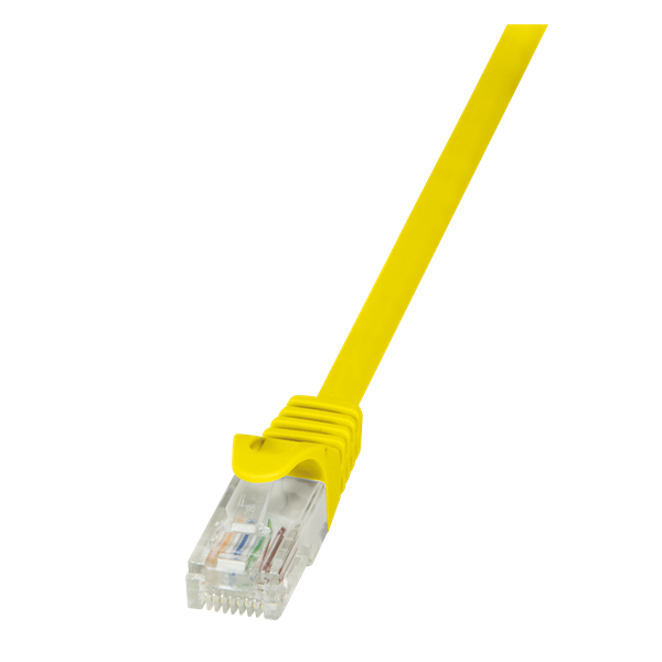 LogiLink CP1077U 5m sárga Cat5e UTP patch kábel