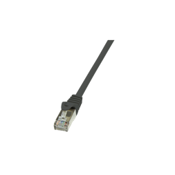 LogiLink CP2053S 2m fekete Cat6 F/UTP patch kábel