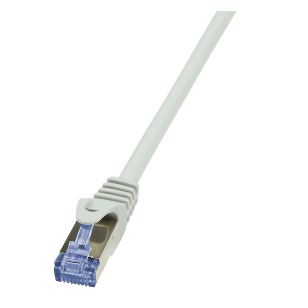 LogiLink CQ3092S 10m szürke Cat6A S/FTP patch kábel