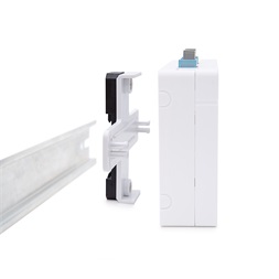 KE-Line DIN sínes rögzítő KE-FTTHB-04 optikai falialjzathoz