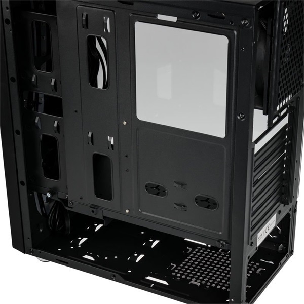 KOLINK Ház Inspire K5 RGB ATX, Tápegység Nélkül, Edzett üveg, fekete
