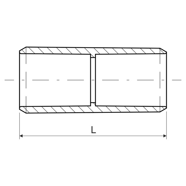 KOPOS 0263 KB 63mm csőtoldó