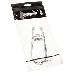 Kábel 4pin PWM hosszabbító, 60cm, Fehér