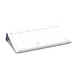 Kalendart 2026 T050 fekvő kék asztali naptár