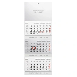 Kalendart 2026 T070 3 tömb fej nélkül speditőr naptár