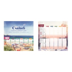 Kalendart 2026 T090 Családi tervező mágneses falinaptár