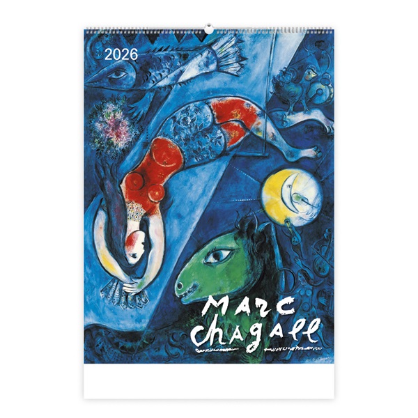 Kalendart 2026 T091 Marc Chagall falinaptár