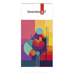 Kalendart 2026 T095 Generative Art falinaptár