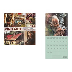 Kalendart 2026 T098 Vino Arte falinaptár