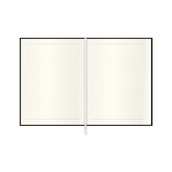 Kalendart 404 Notes found C167N A5 Black Diagonal élfestett jegyzetfüzet