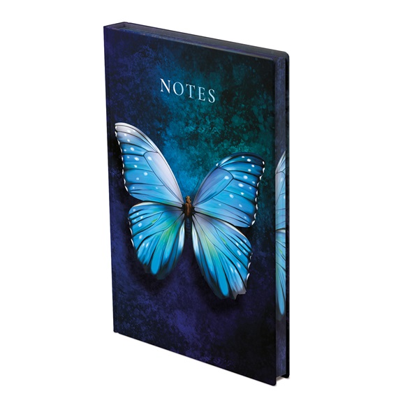 Kalendart 404 Notes found C167N A5 Butterfly Blue élfestett jegyzetfüzet