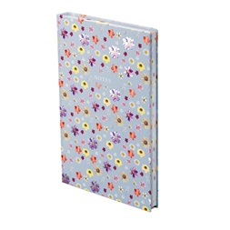 Kalendart 404 Notes found C167N A5 Flowers Blue élfestett jegyzetfüzet