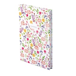 Kalendart 404 Notes found C167N A5 Flowers White élfestett jegyzetfüzet