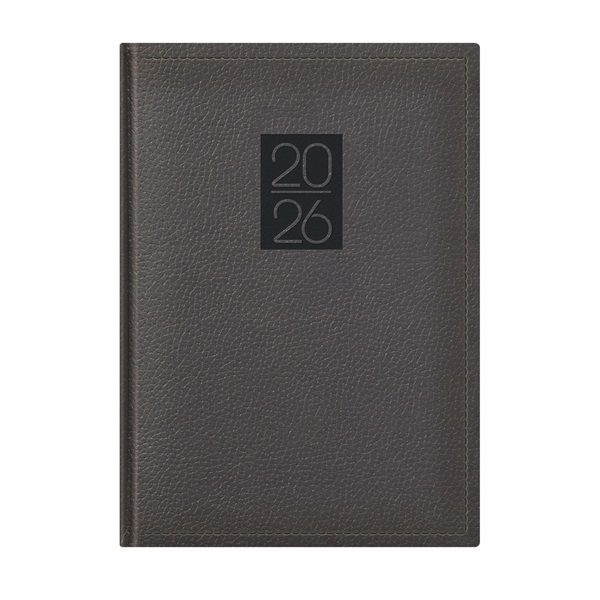 Kalendart Classic 2026 C020 B5 napi beosztású fekete határidőnapló