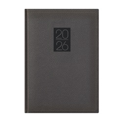 Kalendart Classic 2026 C020 B5 napi beosztású fekete határidőnapló