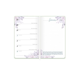 Kalendart Csak nőknek 2026 A5 Romantik heti beosztású határidőnapló