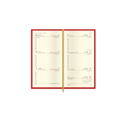 Kalendart Image 2026 I035 fekete heti beosztású álló zsebnaptár