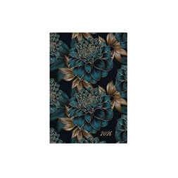 Kalendart Joy 2026 J012 B6 Dália heti beosztású határidőnapló