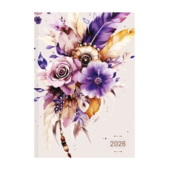 Kalendart Joy 2026 J021 A5 Tollak napi beosztású határidőnapló