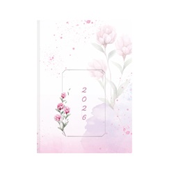 Kalendart Joy 2026 J022 B6 Pünkösdi rózsa napi beosztású határidőnapló