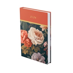 Kalendart Joy 2026 J022 B6 Rokokó napi beosztású határidőnapló