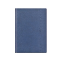 Kalendart Linea 2026 L015 A5 heti beosztású kék határidőnapló