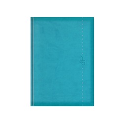 Kalendart Linea 2026 L015 A5 heti beosztású türkiz határidőnapló